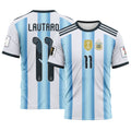 Lautaro 11 AOP T-Shirt 2026 World Cup Argentina Home