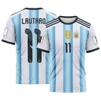 Lautaro 11 AOP T-Shirt 2026 World Cup Argentina Home
