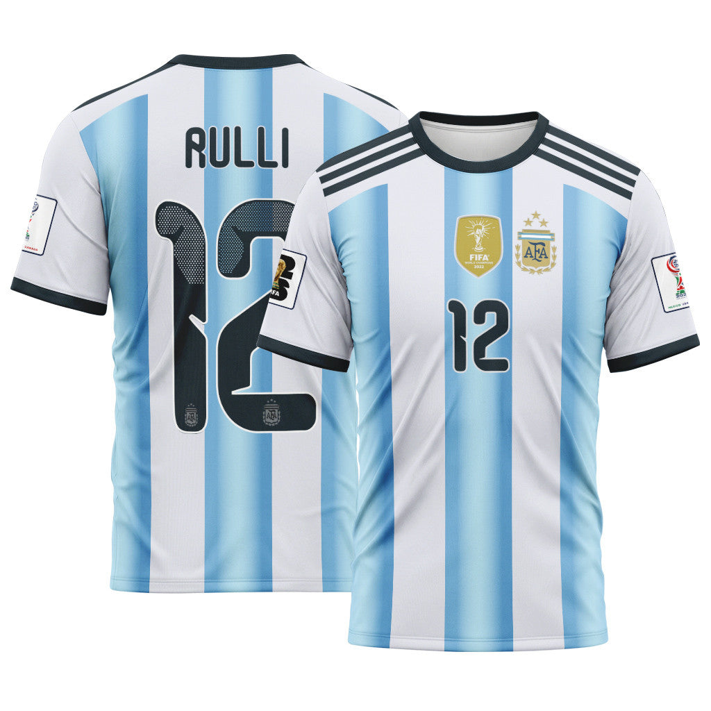 Rulli 12 AOP T-Shirt 2026 World Cup Argentina Home