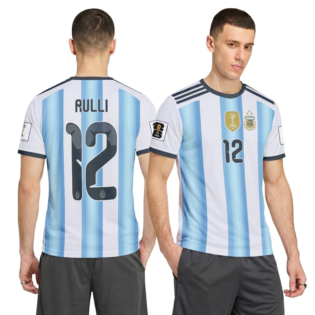 Rulli 12 AOP T-Shirt 2026 World Cup Argentina Home