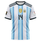 Paredes 14 AOP T-Shirt 2026 World Cup Argentina Home