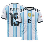 Correa 19 AOP T-Shirt 2026 World Cup Argentina Home