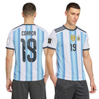 Correa 19 AOP T-Shirt 2026 World Cup Argentina Home