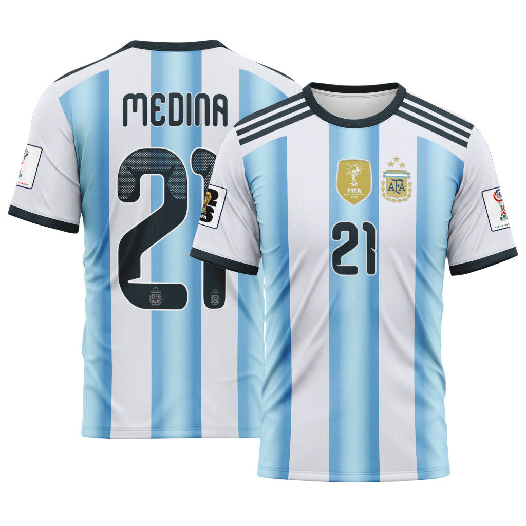 Medina 21 AOP T-Shirt 2026 World Cup Argentina Home
