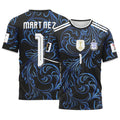 Martinez 1 2026 World Cup Argentina Away AOP T-Shirt