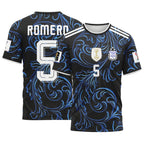 Romero 5 2026 World Cup Argentina Away AOP T-Shirt