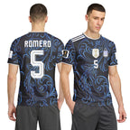 Romero 5 2026 World Cup Argentina Away AOP T-Shirt