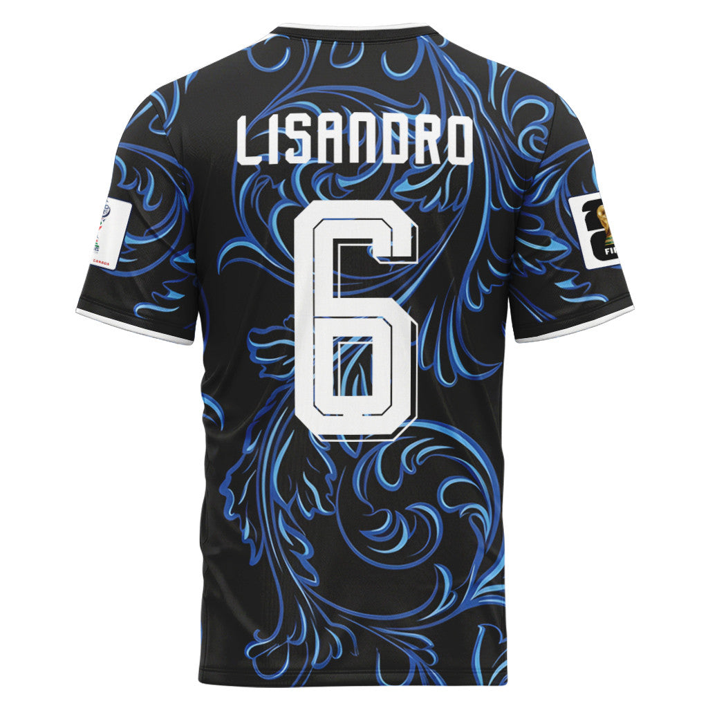 Lisandro 6 2026 World Cup Argentina Away AOP T-Shirt
