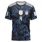 Alvarez 9 2026 World Cup Argentina Away AOP T-Shirt