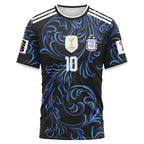 Messi 10 2026 World Cup Argentina Away AOP T-Shirt