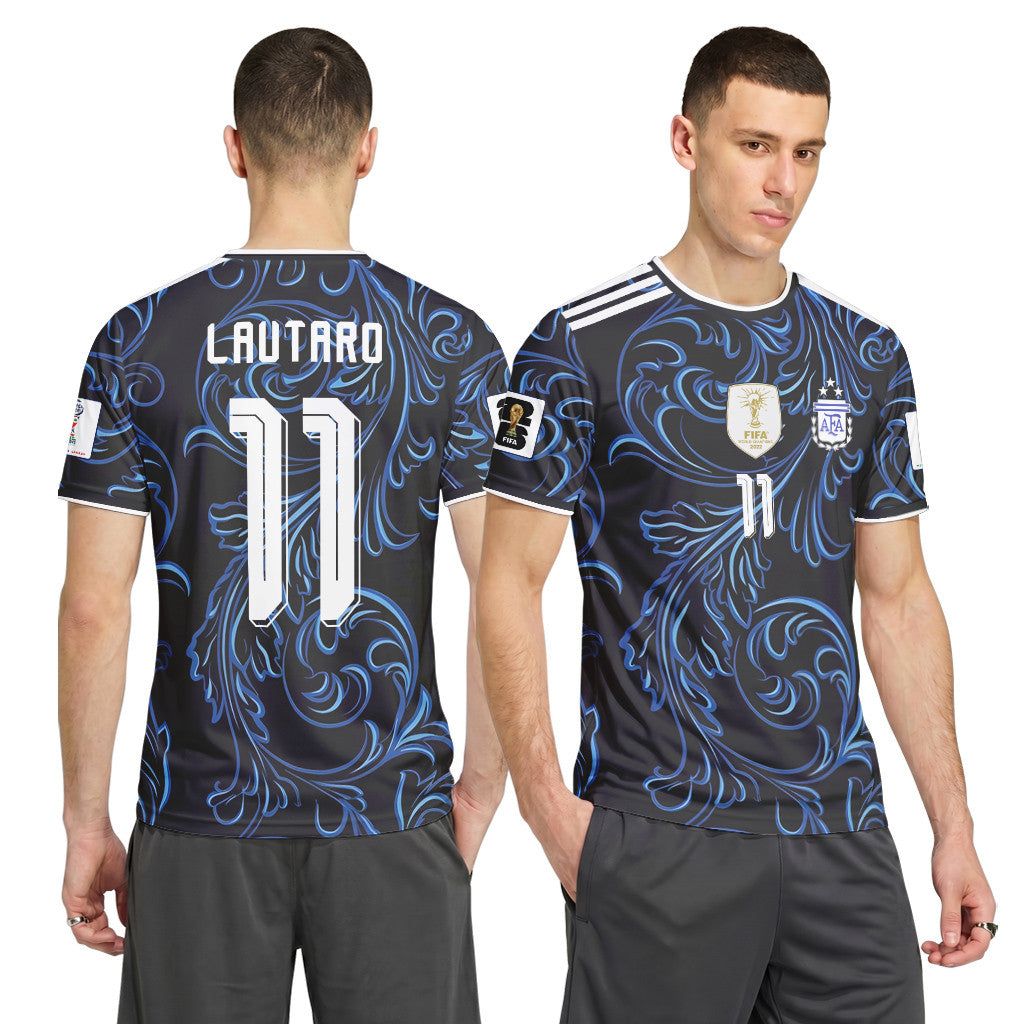 Lautaro 11 2026 World Cup Argentina Away AOP T-Shirt