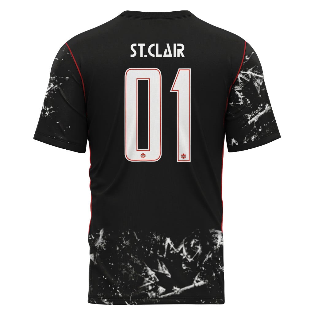 St. Clair 1 2026 World Cup Canada Away AOP T-Shirt