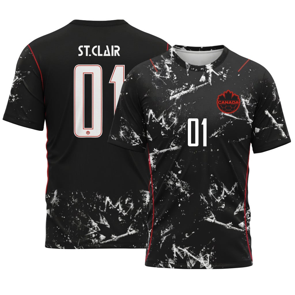 St. Clair 1 2026 World Cup Canada Away AOP T-Shirt