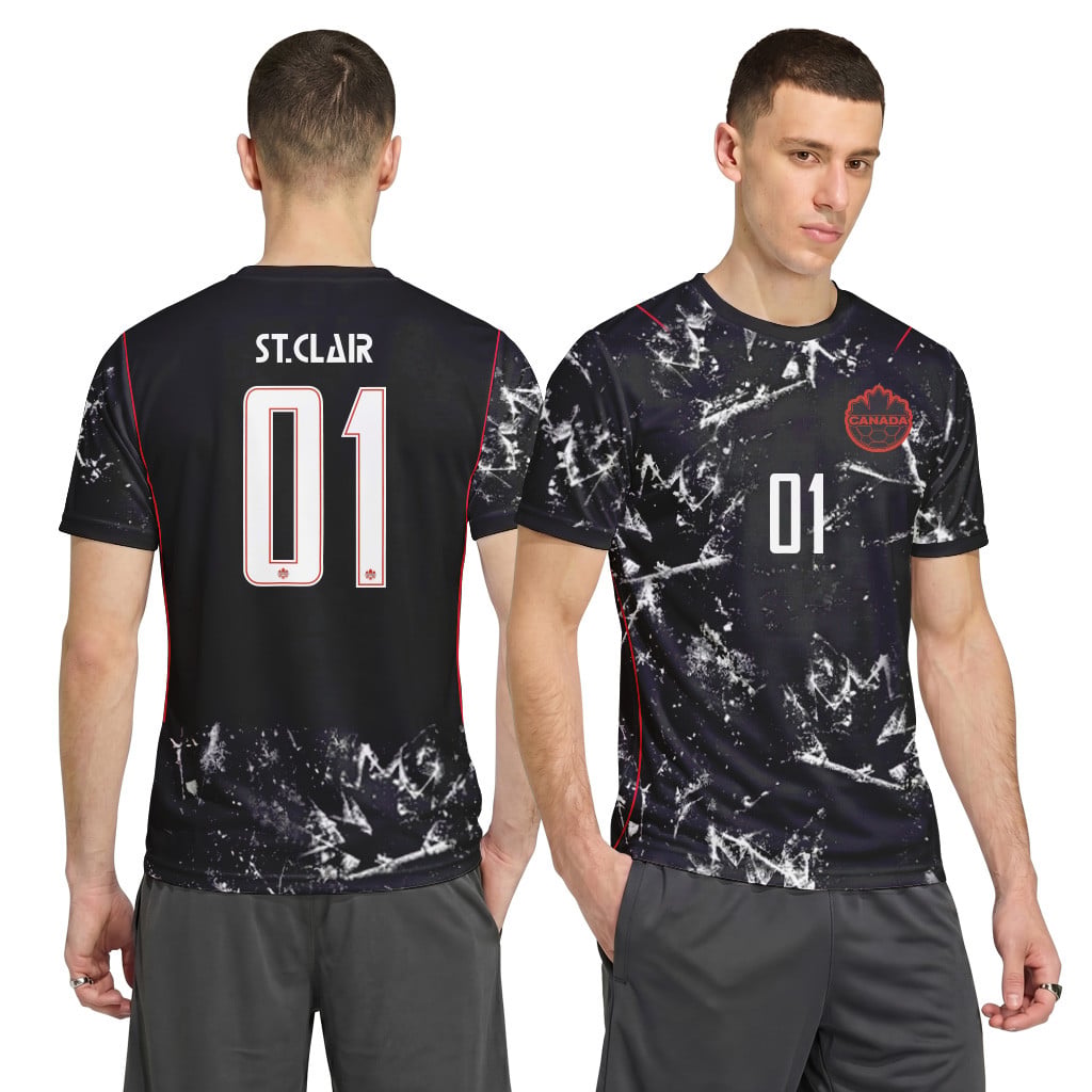 St. Clair 1 2026 World Cup Canada Away AOP T-Shirt