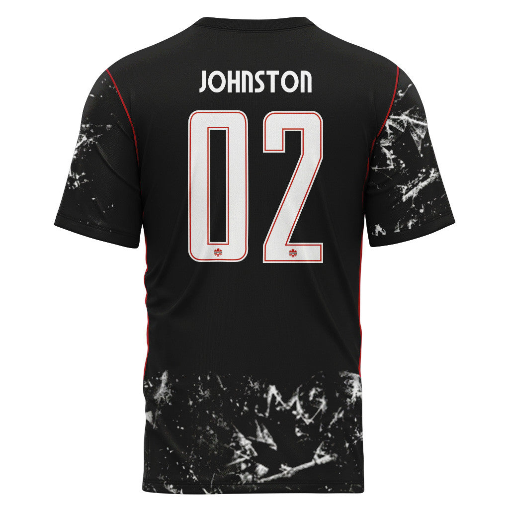 Johnston 2 2026 World Cup Canada Away AOP T-Shirt
