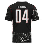 K. Miller 4 2026 World Cup Canada Away AOP T-Shirt