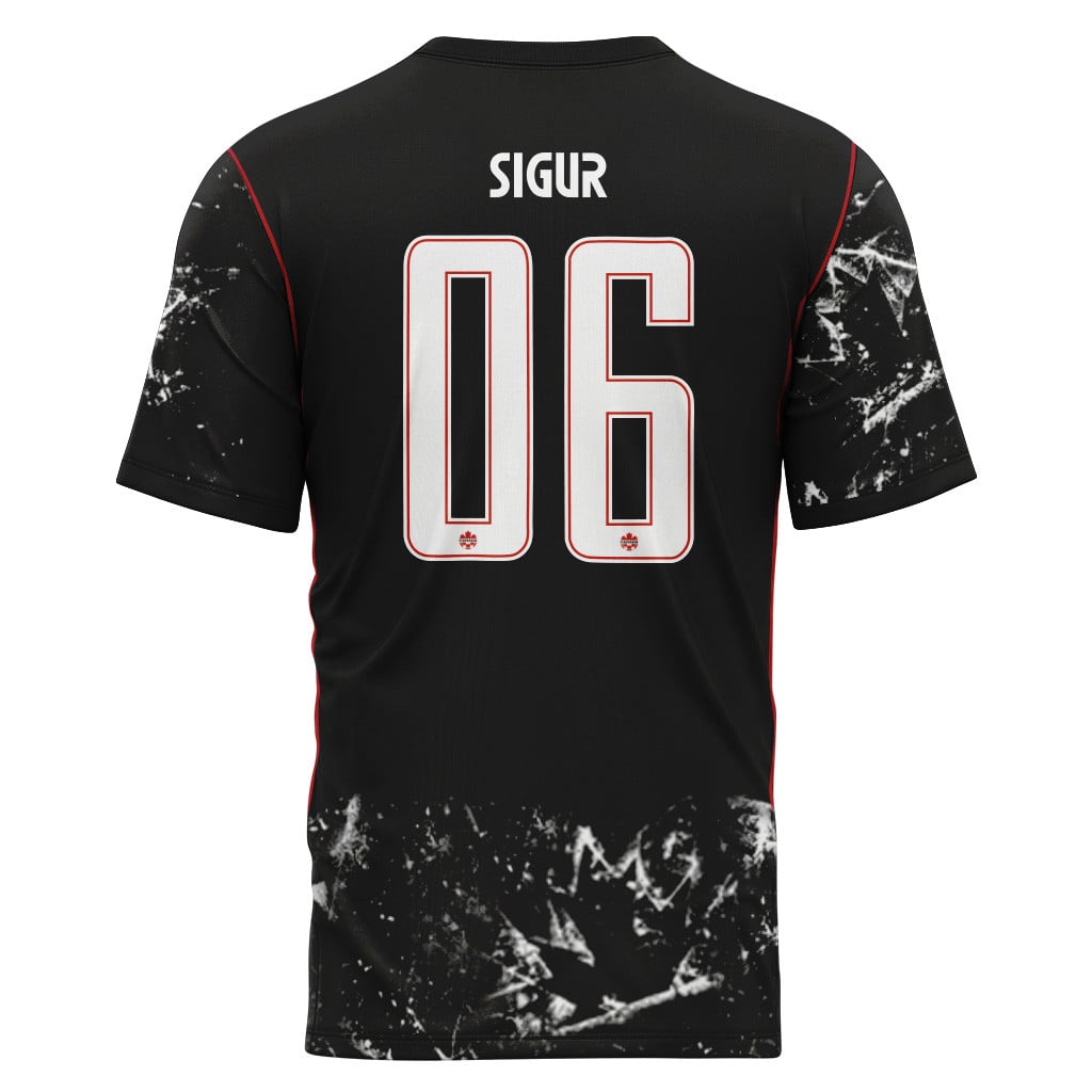 Sigur 6 2026 World Cup Canada Away AOP T-Shirt