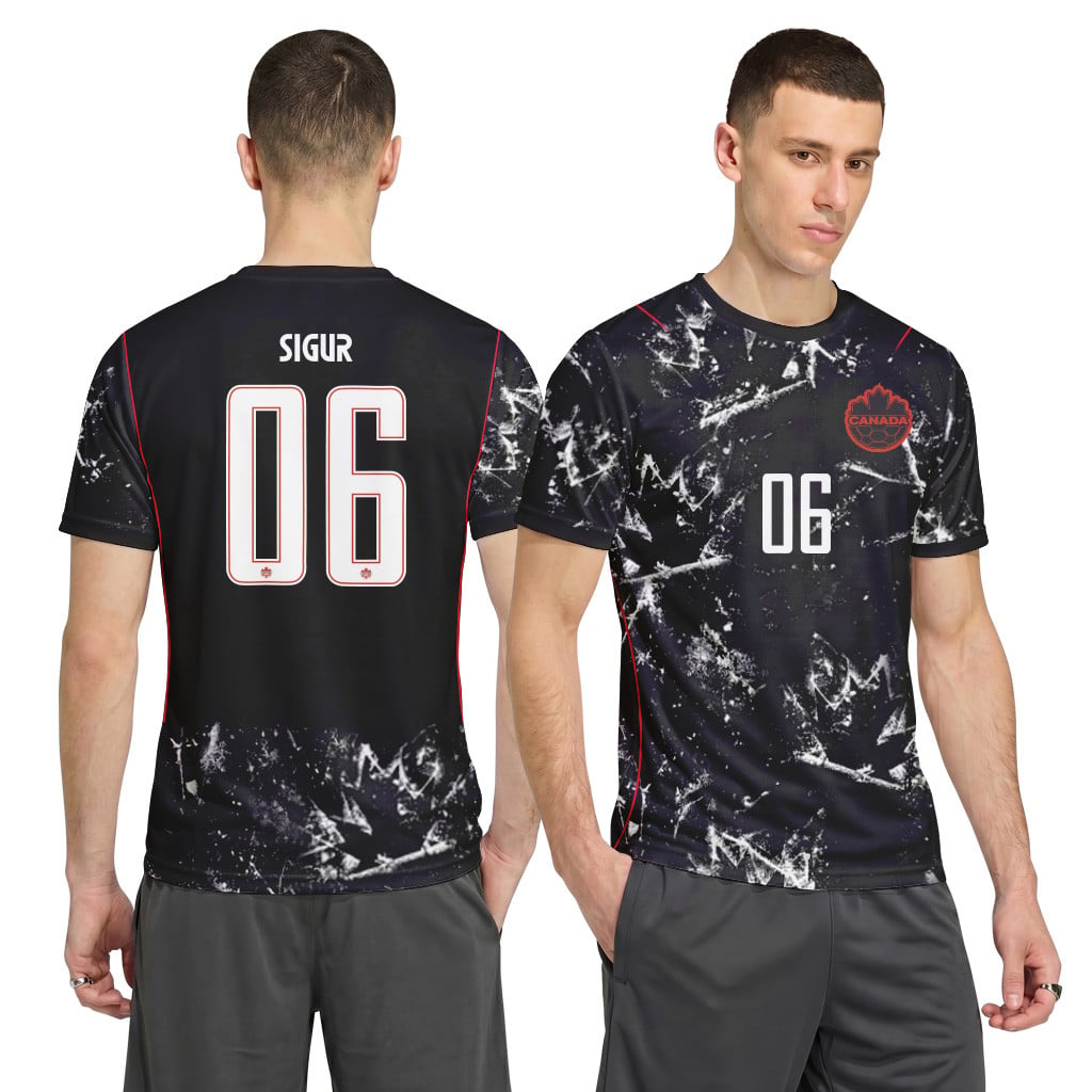 Sigur 6 2026 World Cup Canada Away AOP T-Shirt