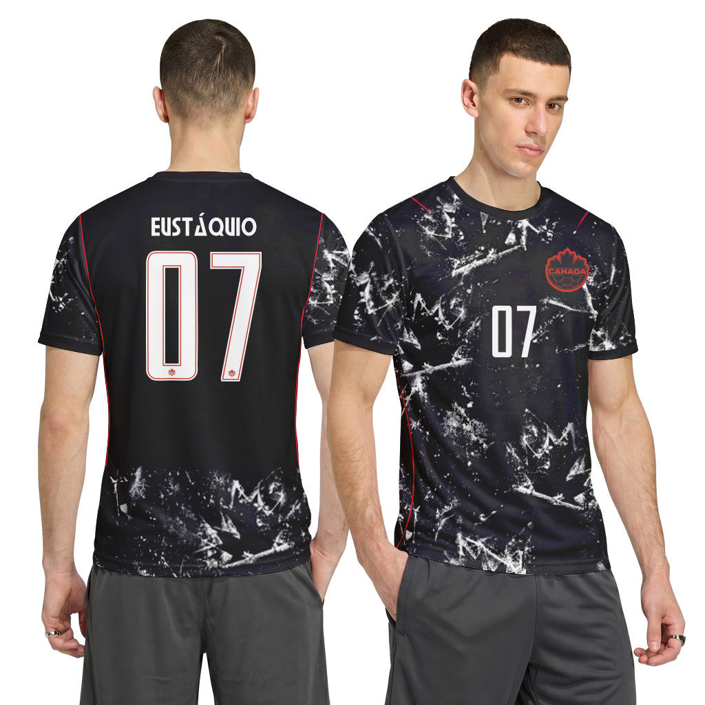 Eust?quio 7 2026 World Cup Canada Away AOP T-Shirt