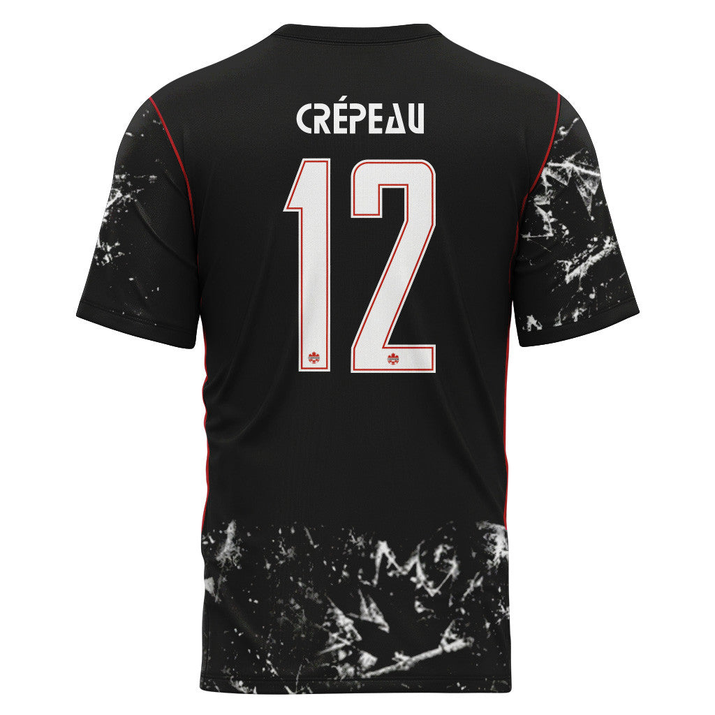 Cr?peau 12 2026 World Cup Canada Away AOP T-Shirt