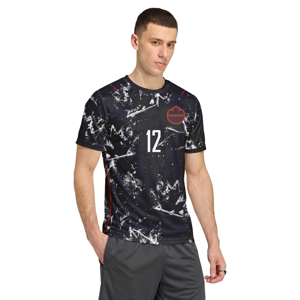 Cr?peau 12 2026 World Cup Canada Away AOP T-Shirt