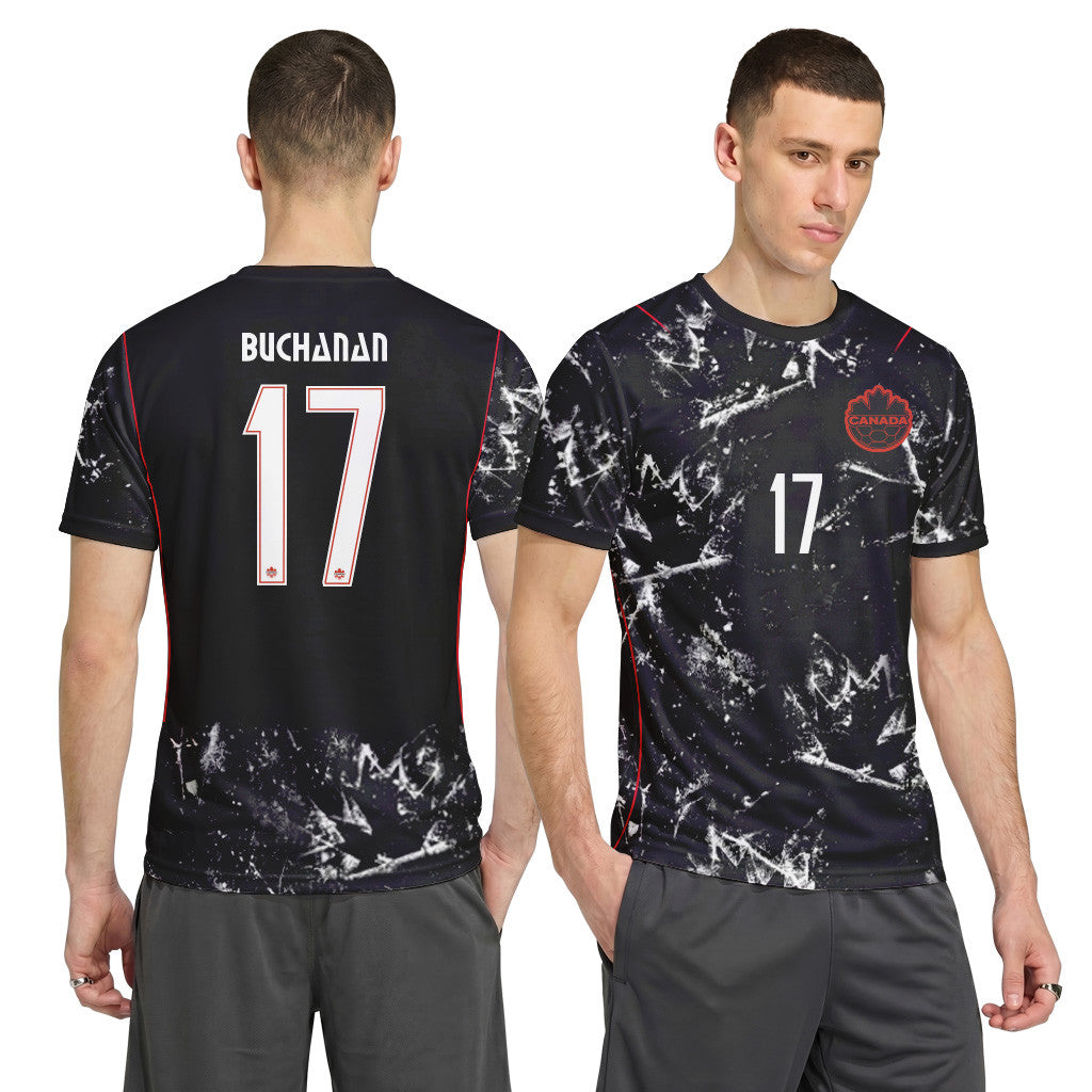 Buchanan 17 2026 World Cup Canada Away AOP T-Shirt