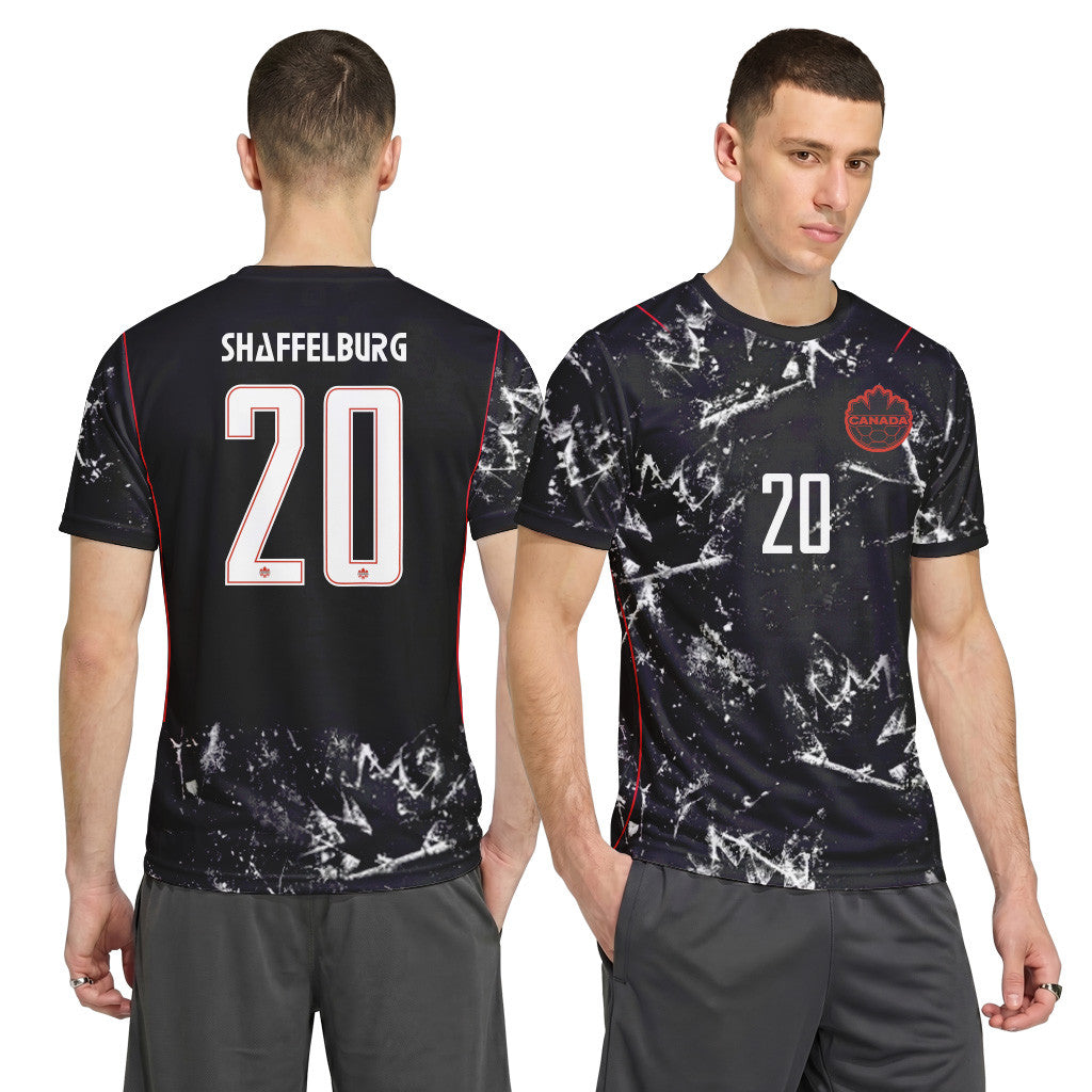 Shaffelburg 20 2026 World Cup Canada Away AOP T-Shirt