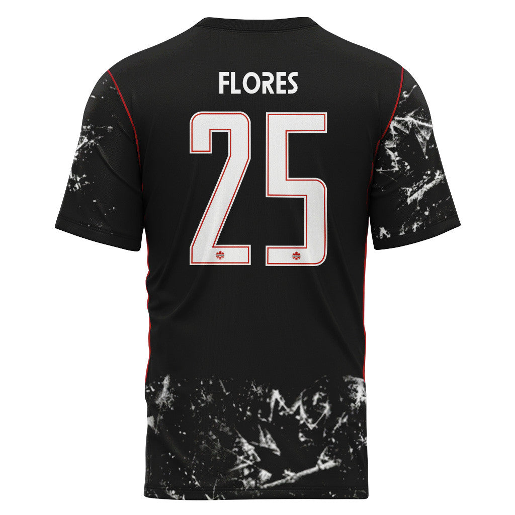 Flores 25 2026 World Cup Canada Away AOP T-Shirt