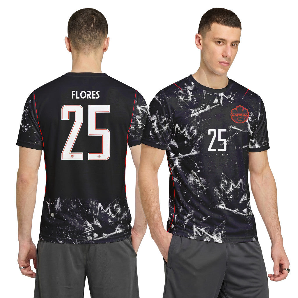 Flores 25 2026 World Cup Canada Away AOP T-Shirt