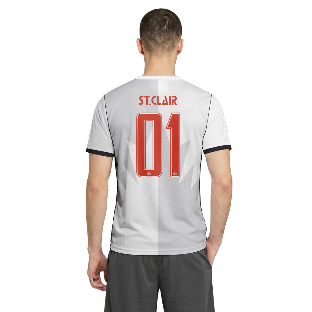 St. Clair 1 AOP T-Shirt 2026 World Cup Canada Home