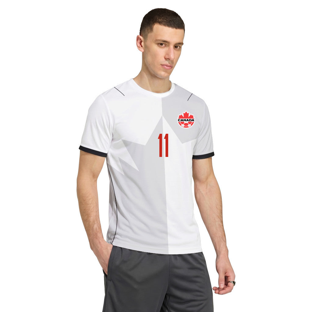 L. Millar 11 AOP T-Shirt 2026 World Cup Canada Third