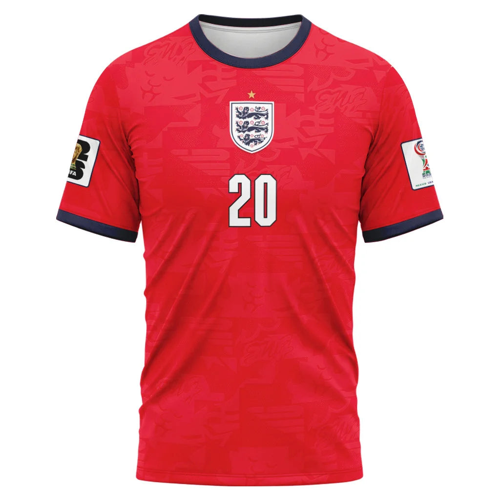 Gordon 20 Away AOP T-Shirt 2026 World Cup England