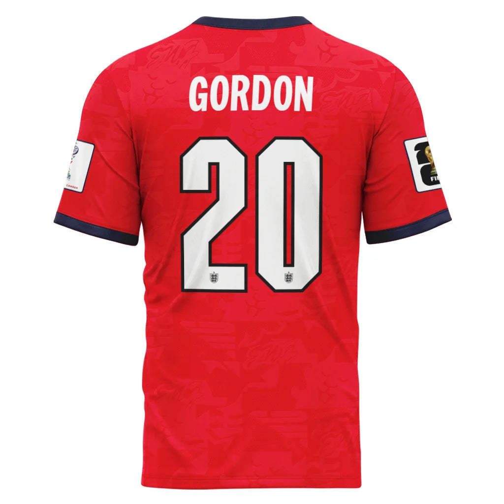 Gordon 20 Away AOP T-Shirt 2026 World Cup England