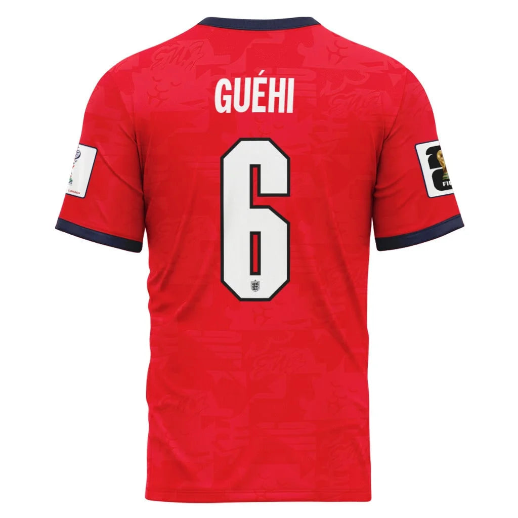 Gu?hi 6 Away AOP T-Shirt 2026 World Cup England