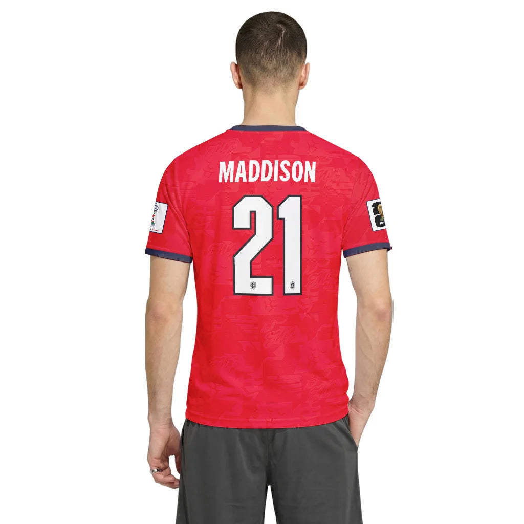 Maddison 21 Away AOP T-Shirt 2026 World Cup England