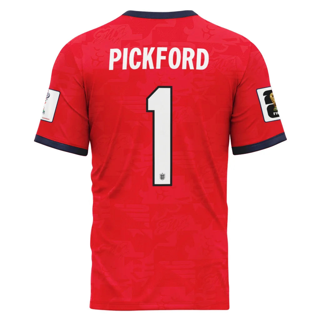 Pickford 1 Away AOP T-Shirt 2026 World Cup England