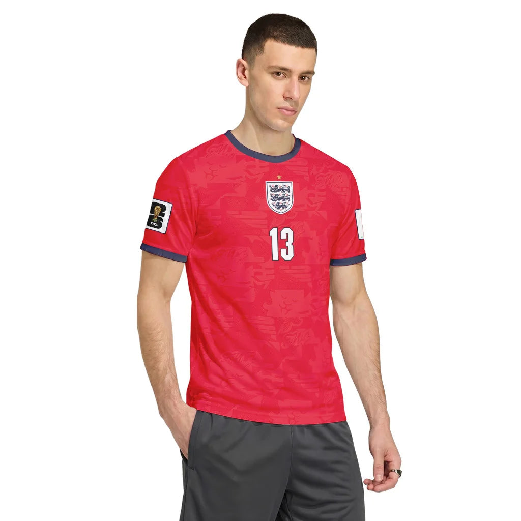 Pope 13 Away AOP T-Shirt 2026 World Cup England