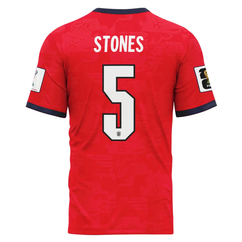 Stones 5 Away AOP T-Shirt 2026 World Cup England