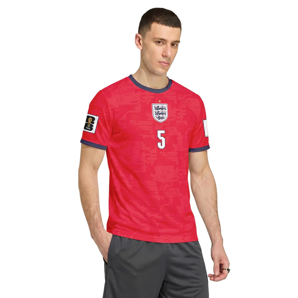 Stones 5 Away AOP T-Shirt 2026 World Cup England