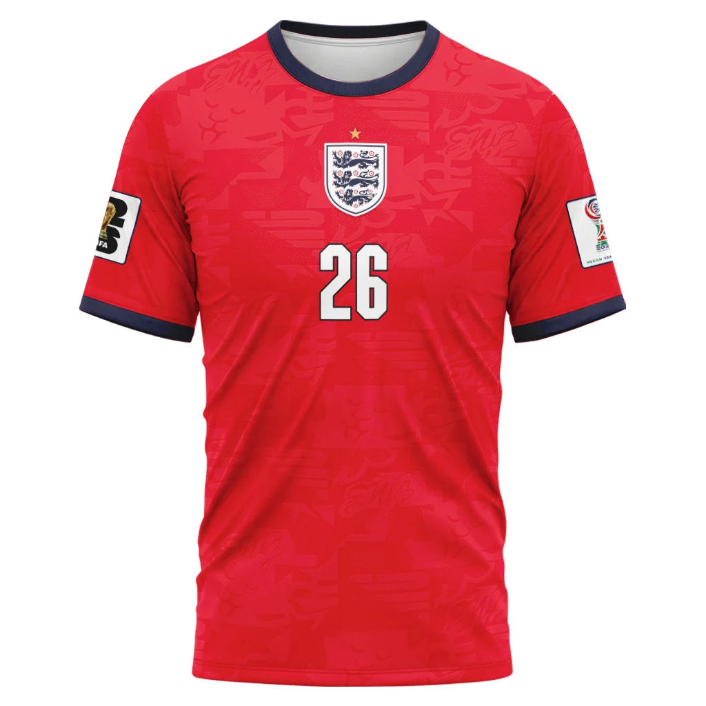 Toney 26 Away AOP T-Shirt 2026 World Cup England