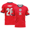 Toney 26 Away AOP T-Shirt 2026 World Cup England