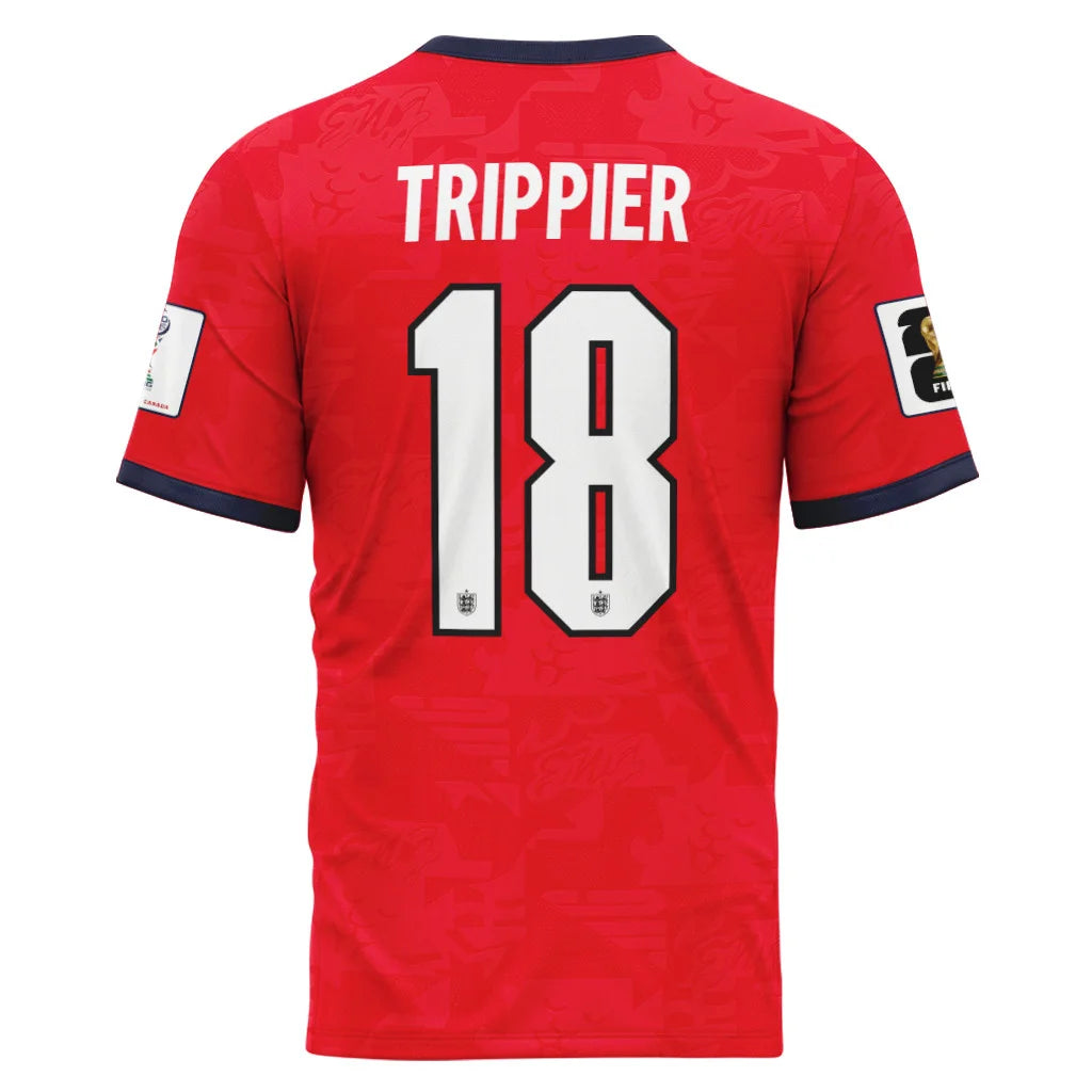 Trippier 18 Away AOP T-Shirt 2026 World Cup England