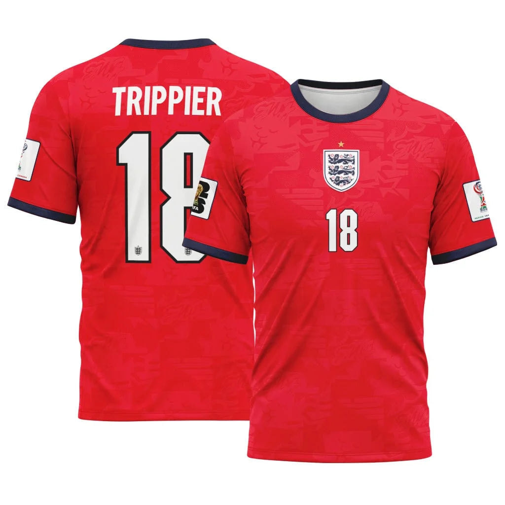 Trippier 18 Away AOP T-Shirt 2026 World Cup England