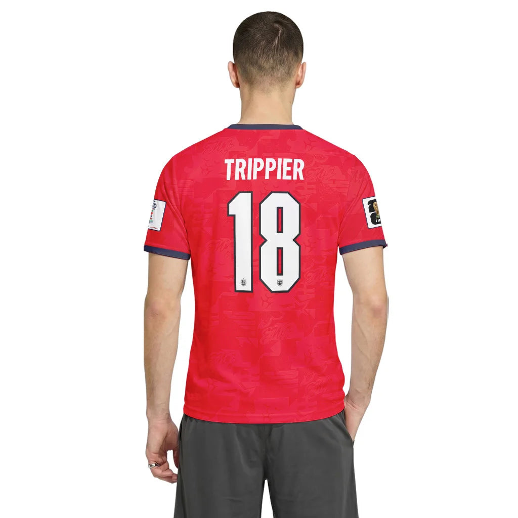 Trippier 18 Away AOP T-Shirt 2026 World Cup England