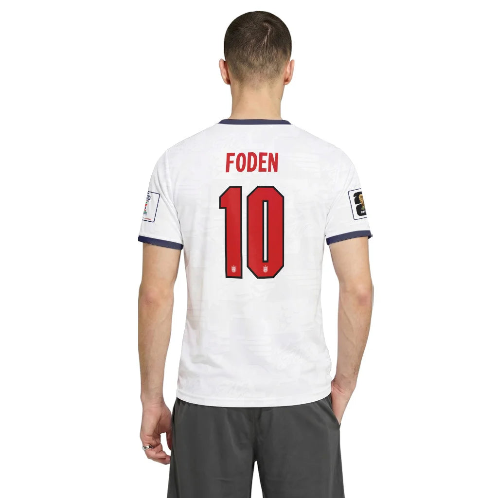 Foden 10 Home AOP T-Shirt 2026 World Cup England