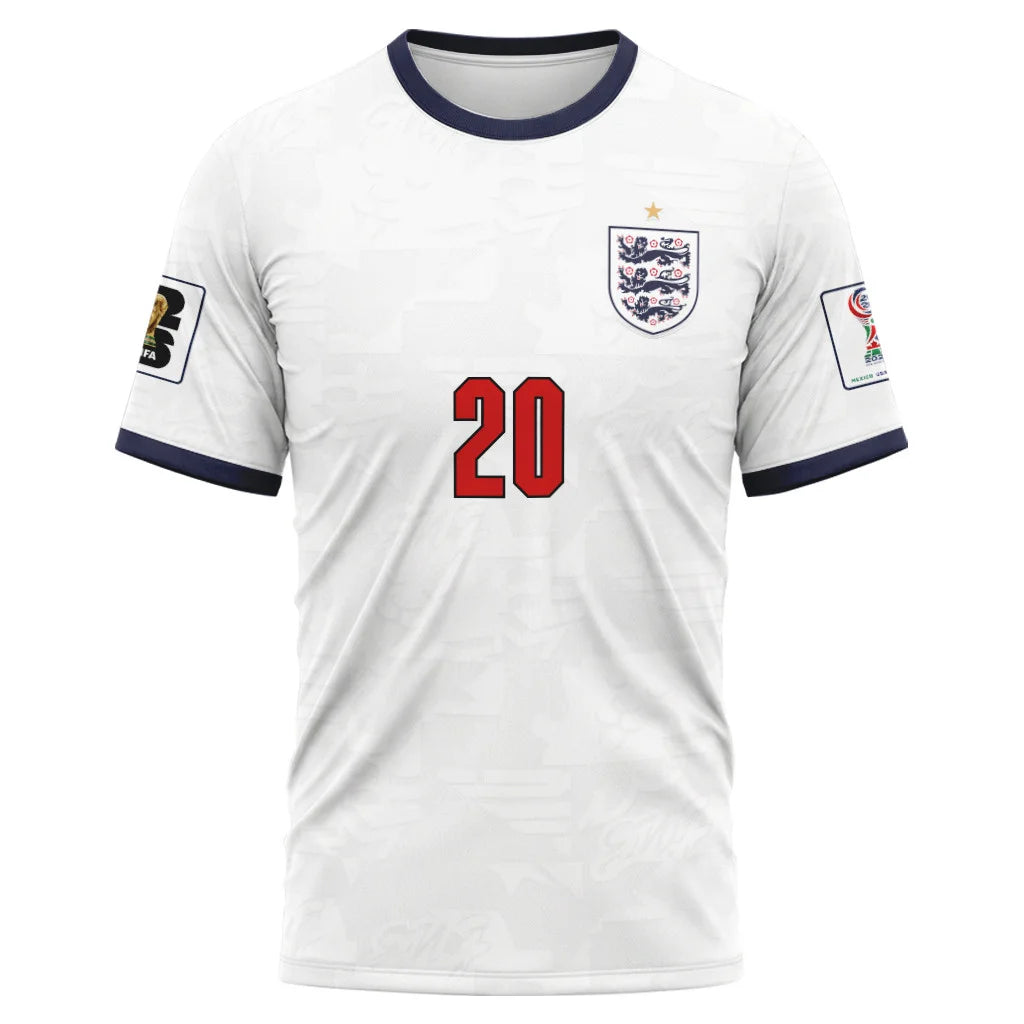 Gordon 20 Home AOP T-Shirt 2026 World Cup England