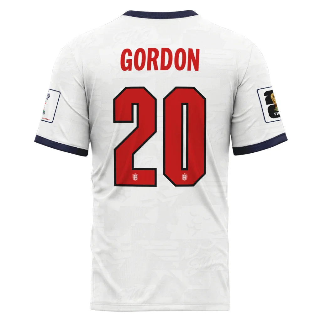 Gordon 20 Home AOP T-Shirt 2026 World Cup England