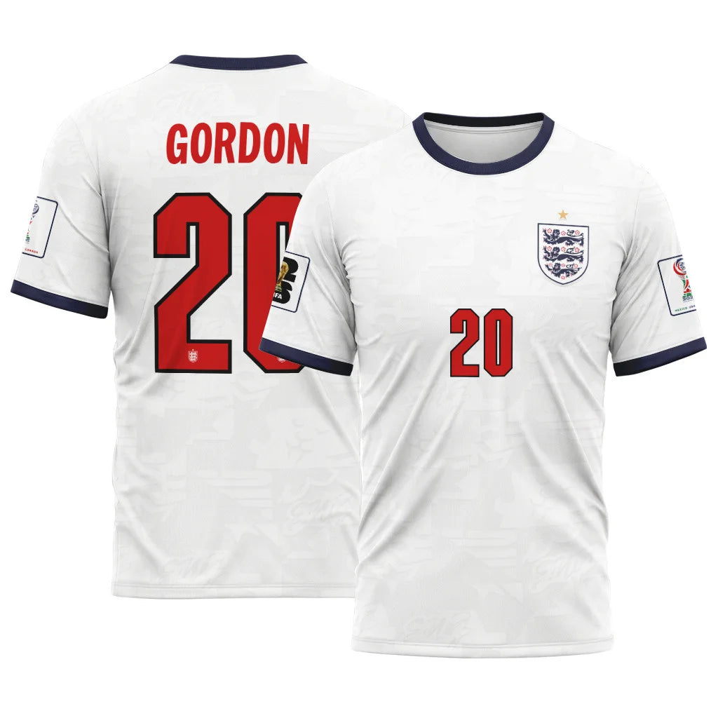 Gordon 20 Home AOP T-Shirt 2026 World Cup England