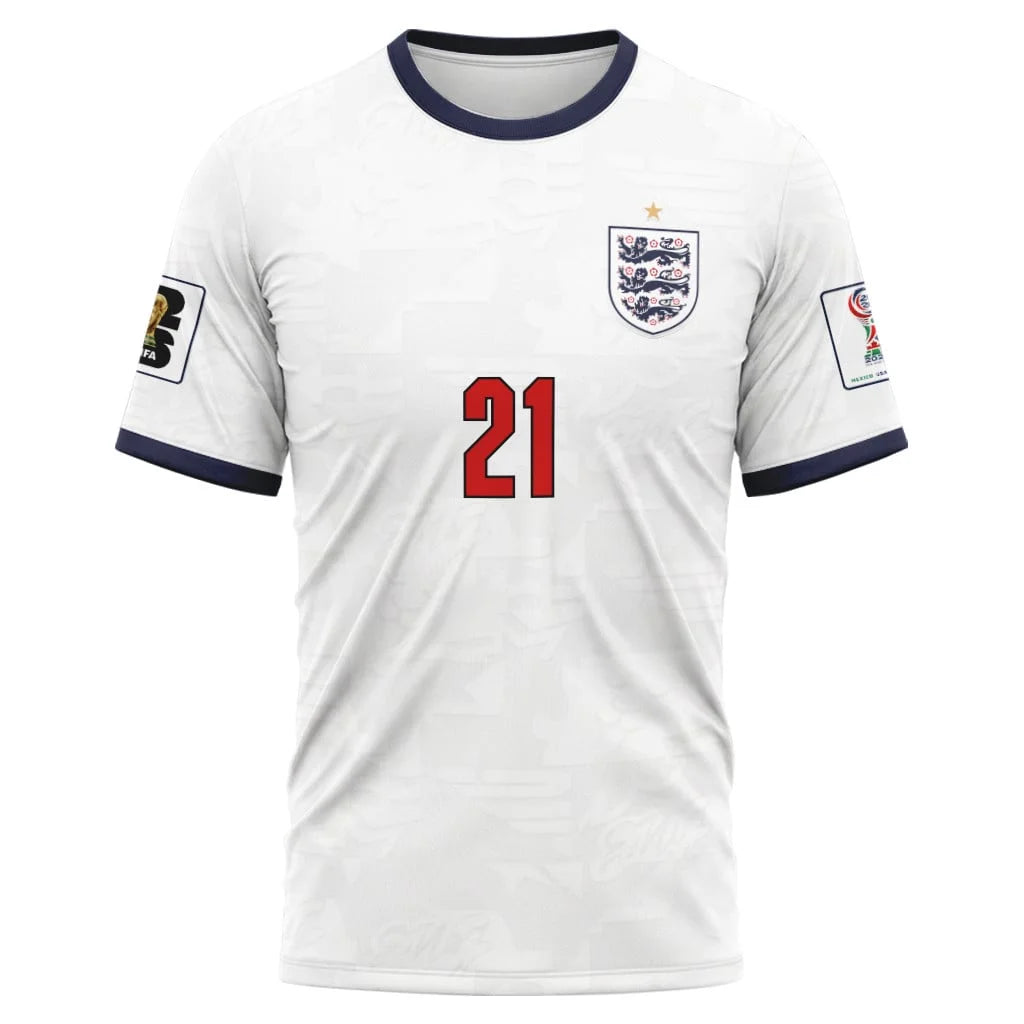 Maddison 21 Home AOP T-Shirt 2026 World Cup England