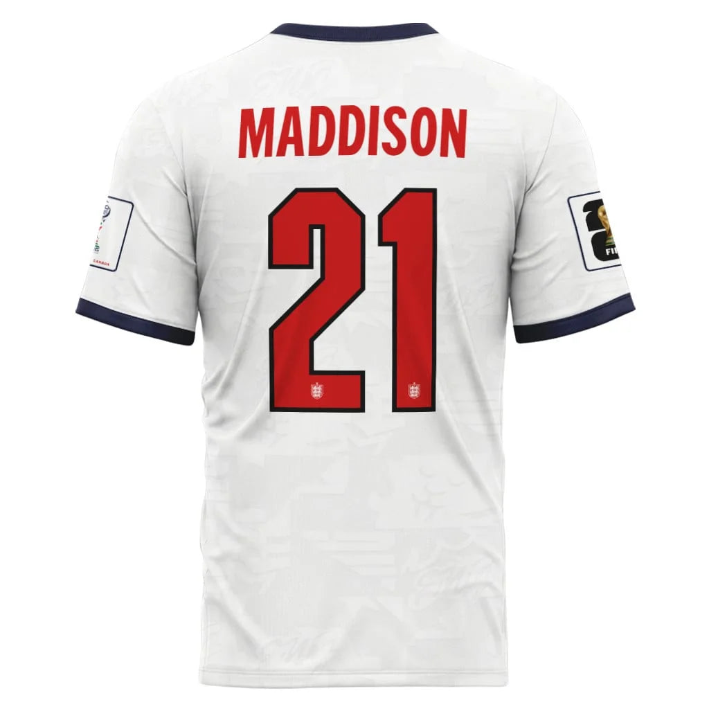 Maddison 21 Home AOP T-Shirt 2026 World Cup England